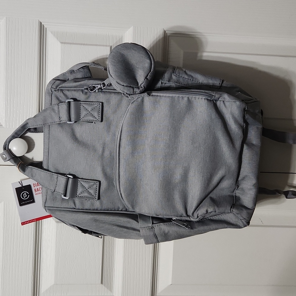 NWT Live In Style Diaper Backpack. - Picture 2 of 16